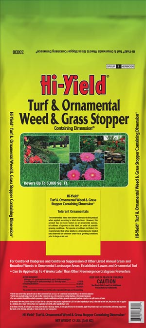 Hi-Yield Turf & Ornamental Weed & Grass Stopper - Christmas Tree Hill Garden Center, Newland NC